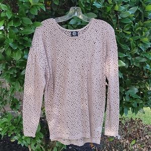 New! Long sleeve Netted Top